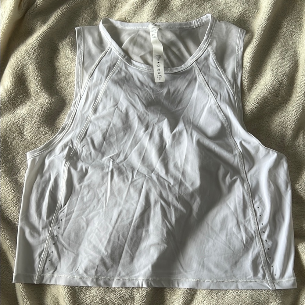 lululemon athletica White Tank Top